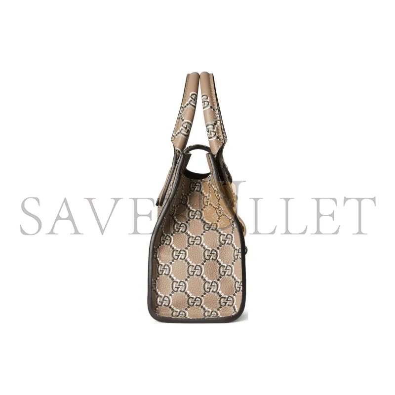GUCCI SMALL TOTE BAG WITH HOOK CLOSURE 795349 (24*17.5*8.5cm)